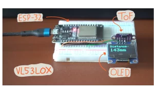 VL53L0X Time of Flight Distance Sensor ESP-32 Guide